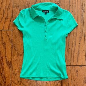 Gorgeous green Size S, J.Crew, ribbed tee- excellent